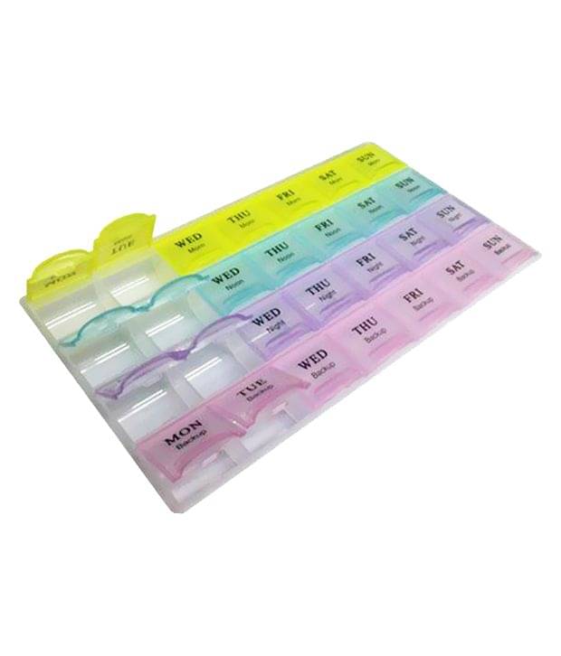     			Sundaram Textured 7 days Pill Box