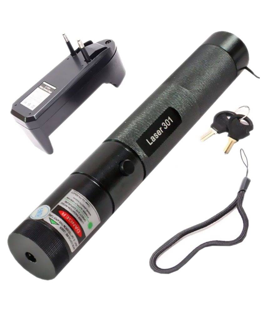     			BS SPY 200Mw Laser Pointer Light With Rechargeable Battery, Charger and Green Light Pen Party - 2 KM
