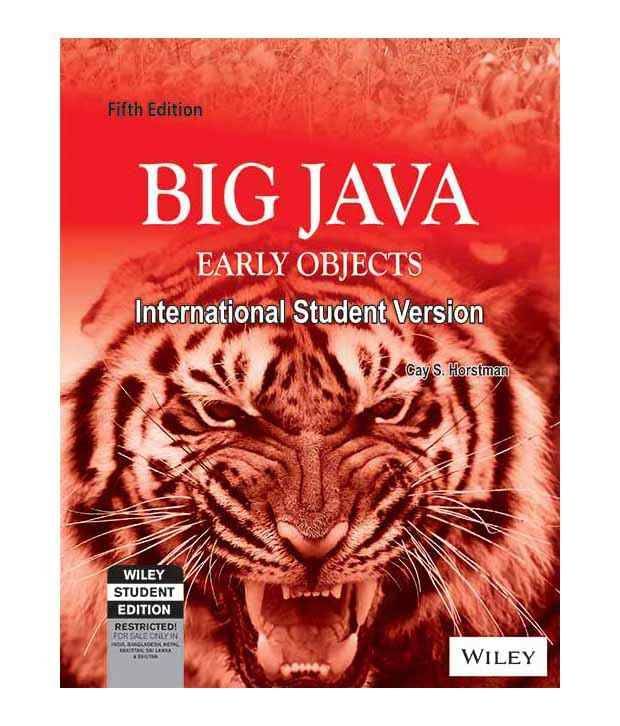     			Big Java Early Objects 5/E (Pb)