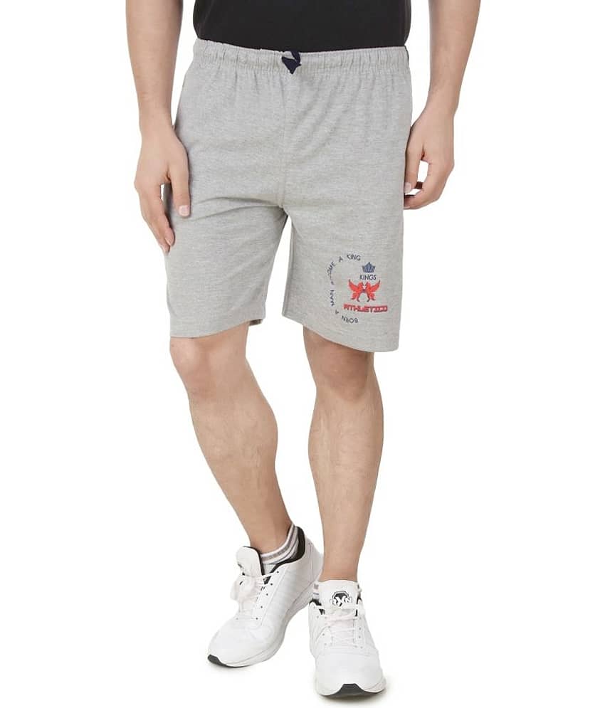 Athletico Grey Shorts - Shorts | Buy online on ZillyBuy