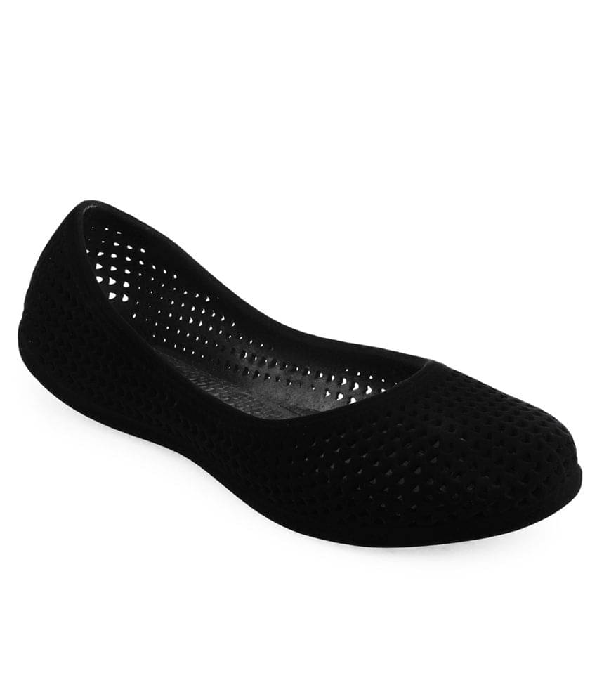     			Shoe Lab Black Ballerinas