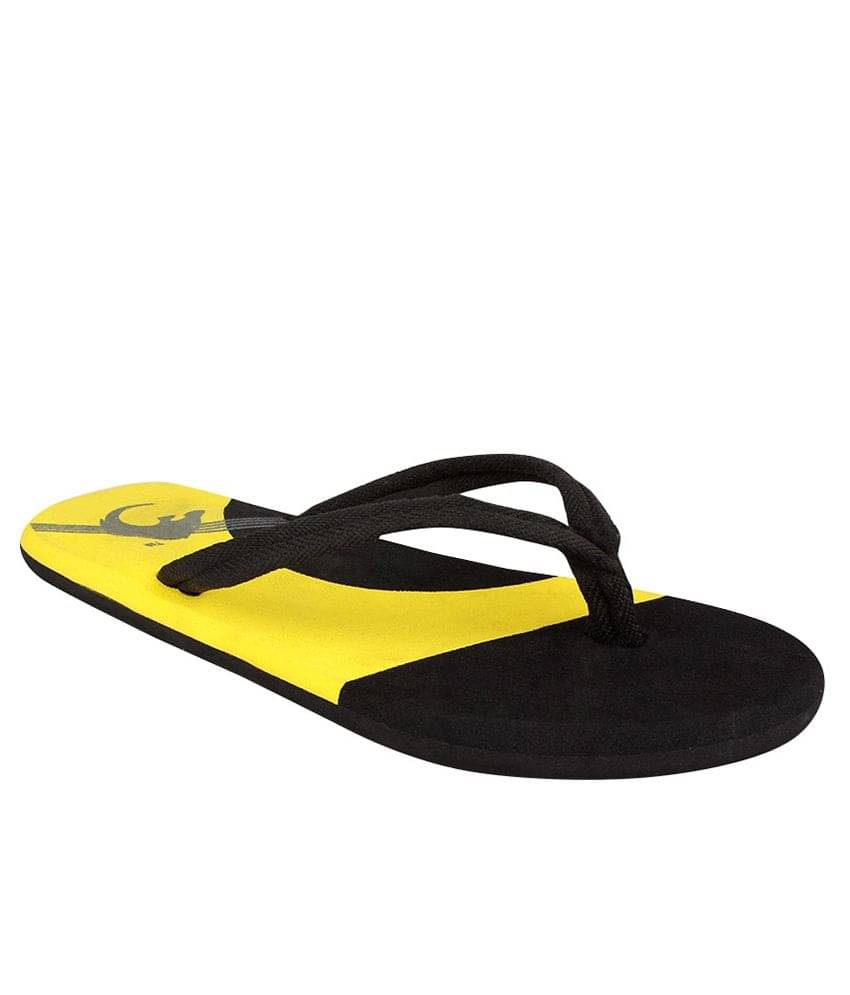     			Style Height Yellow Slippers