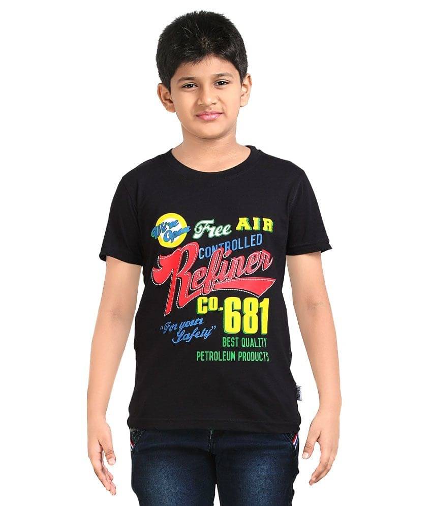     			Dongli Pack of 1 Boys Cotton T-Shirt ( Multi Color )
