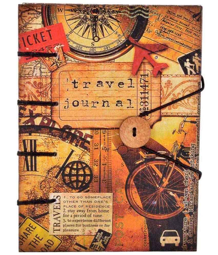 Craftclub Travel Journal In Special Binding Notebook     			Craftclub Travel Journal In Special Binding Notebook