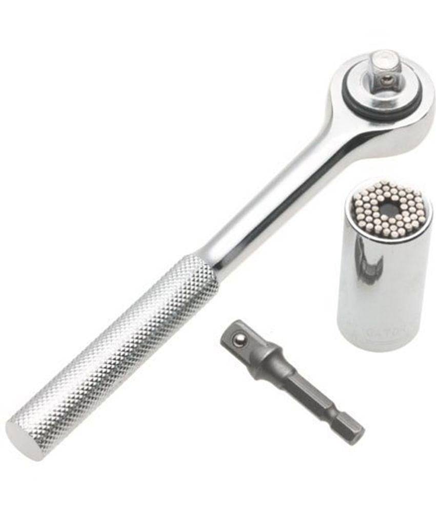 Gadget Bucket Gator Grip ETC-200MO Universal Socket Wrench Power Drill Adapter Hand Tool Gadget Bucket Gator Grip ETC-200MO Universal Socket Wrench Power Drill Adapter Hand Tool