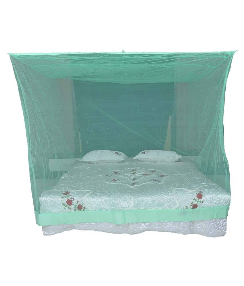     			Riddhi Mosquito Net, Machardani Single Green Plain Mosquito Net, Machardani