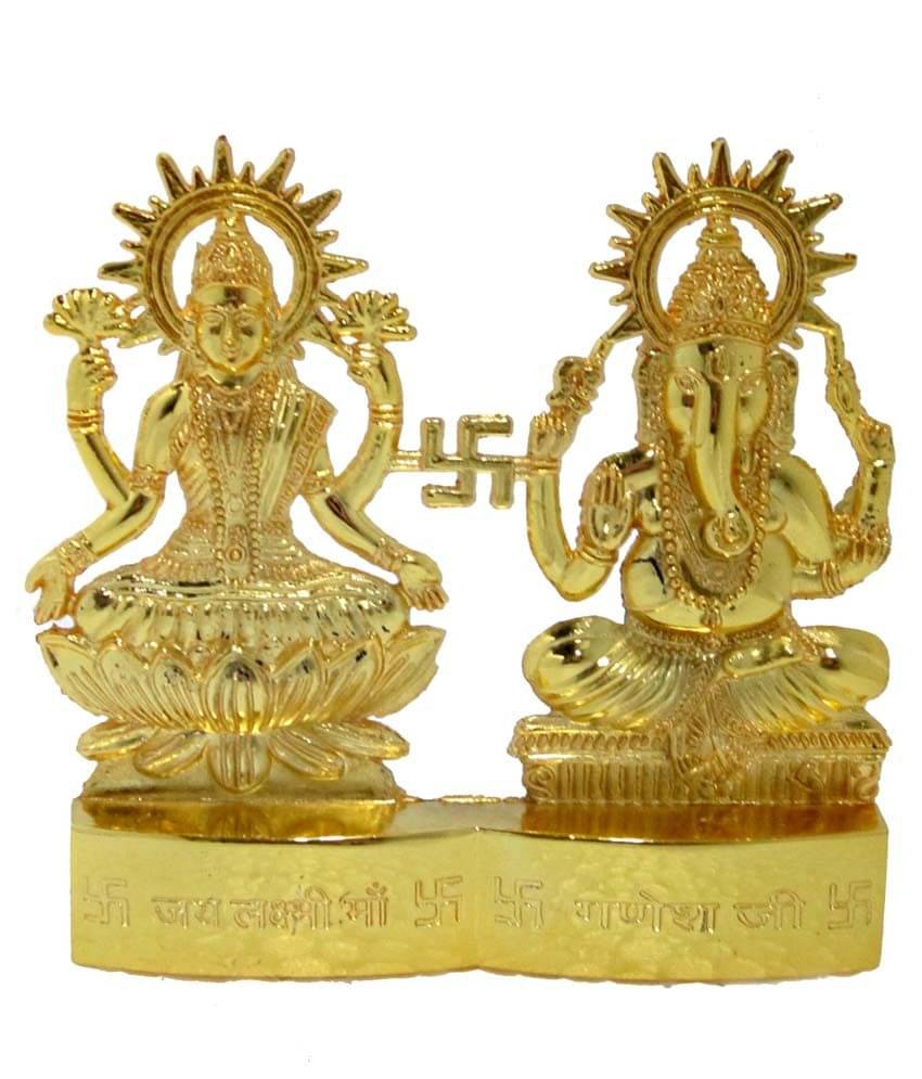     			Laxmi Ganesh Idol (Pack of 1)