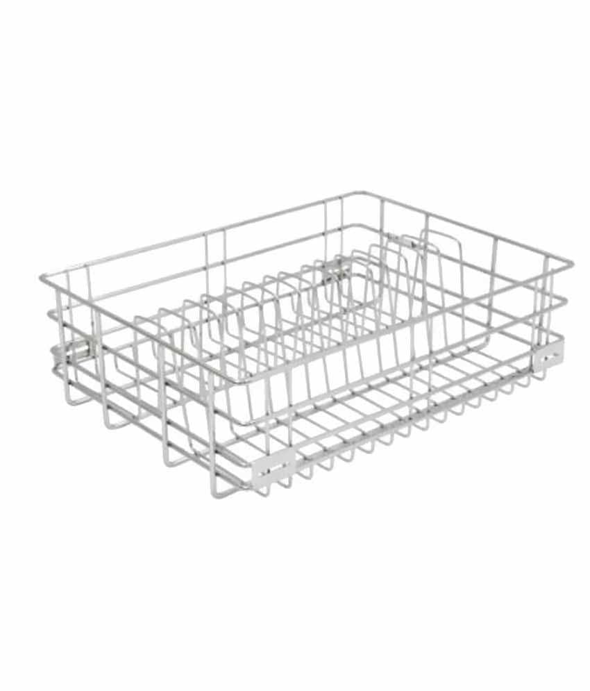 Raja Silver Stainless Steel Wire Basket