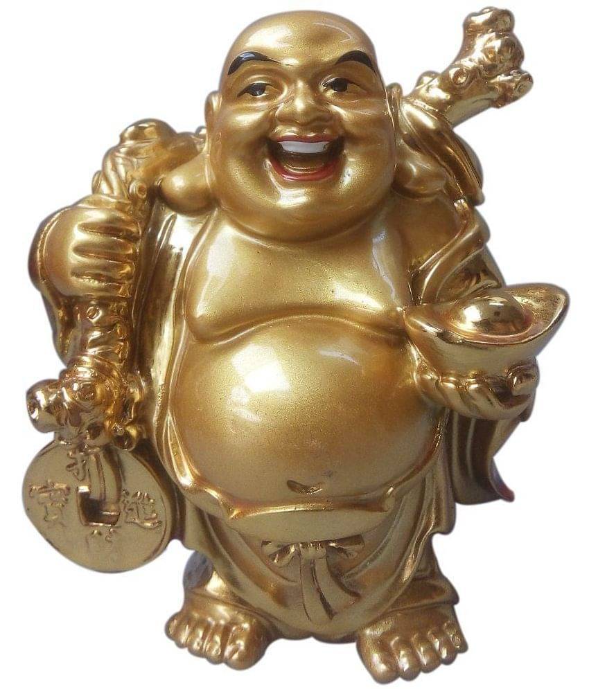     			Hatti Feng Shui Laughing Buddha With Coins