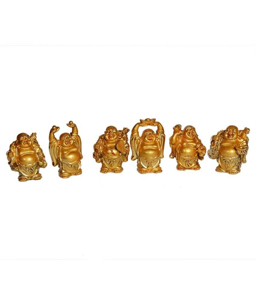     			Bgroovy Laughing Buddha - Set of 6