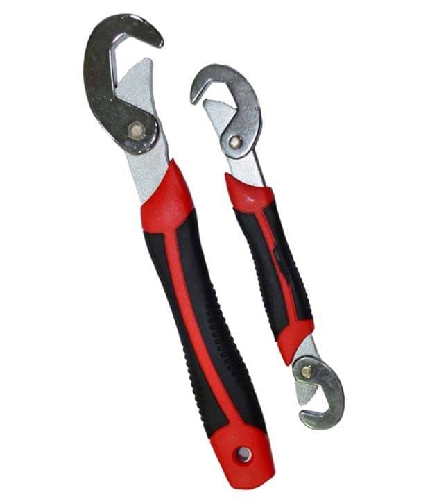 GIE Mishop Snap N Grip Red Multipurpose Wrench - Set of 2 GIE Mishop Snap N Grip Red Multipurpose Wrench - Set of 2