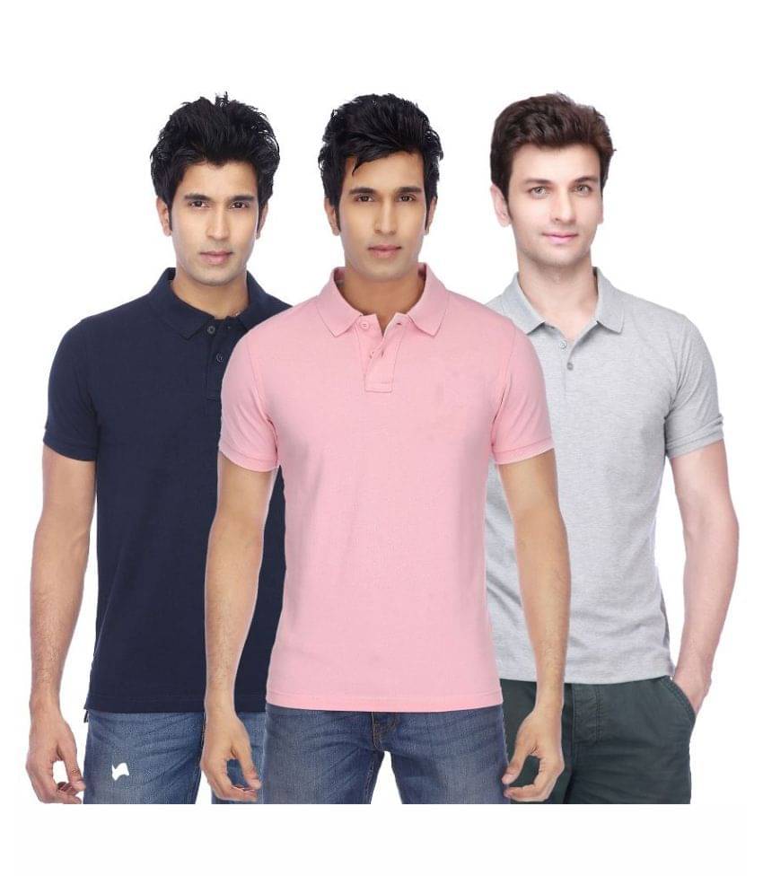 Concepts Multi Polos Pack of 3 Concepts Multi Polos Pack of 3