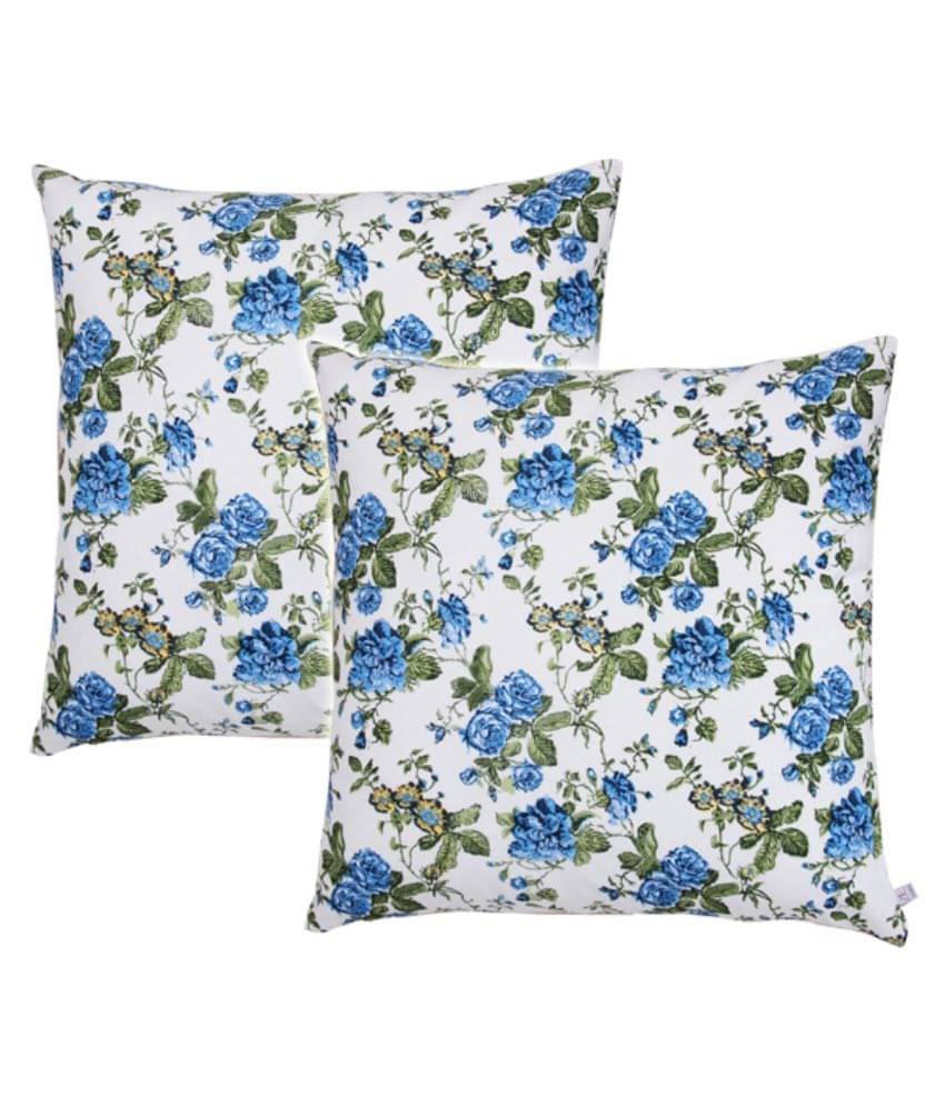     			Zubix Multicolor Cotton Cushion Covers - Pack Of 2