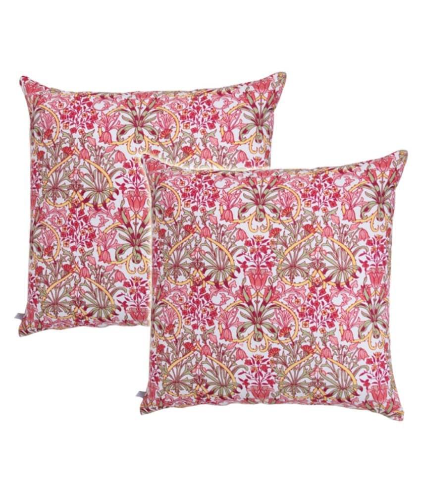 Zubix Multicolour Printed Cotton Cushion Cover - Set of 2 Zubix Multicolour Printed Cotton Cushion Cover - Set of 2