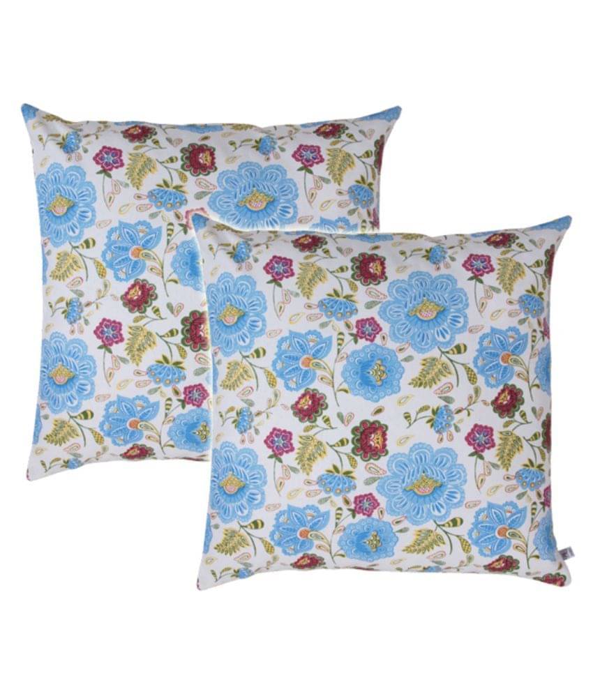     			Zubix Printed Cushion Covers - Set of 2