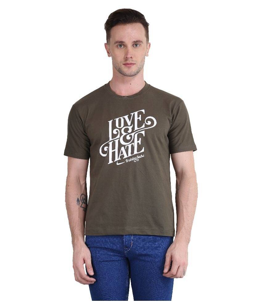 British Terminal Brown Round T Shirt British Terminal Brown Round T Shirt