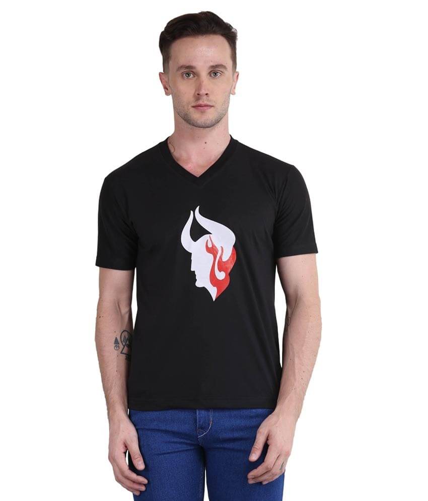 British Terminal Black V-Neck T Shirt British Terminal Black V-Neck T Shirt