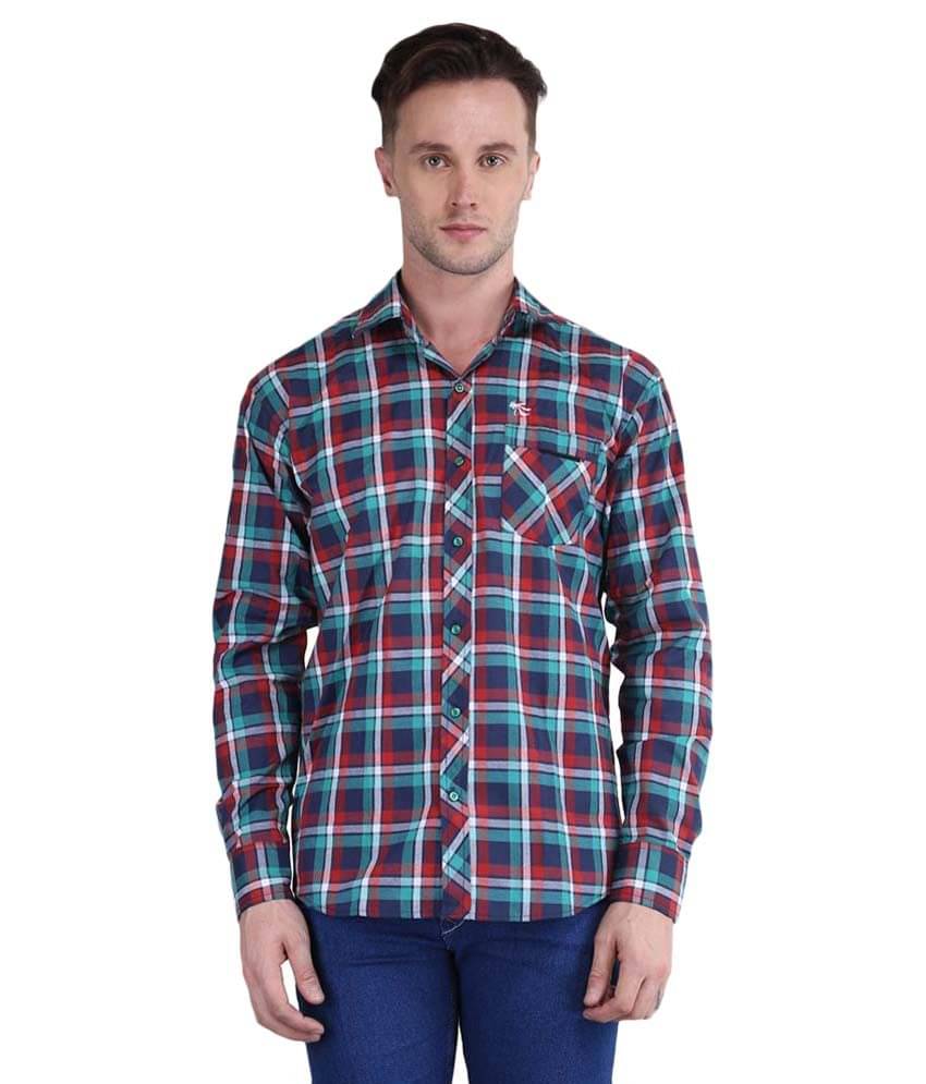     			British Terminal Multi Casuals Slim Fit Shirt