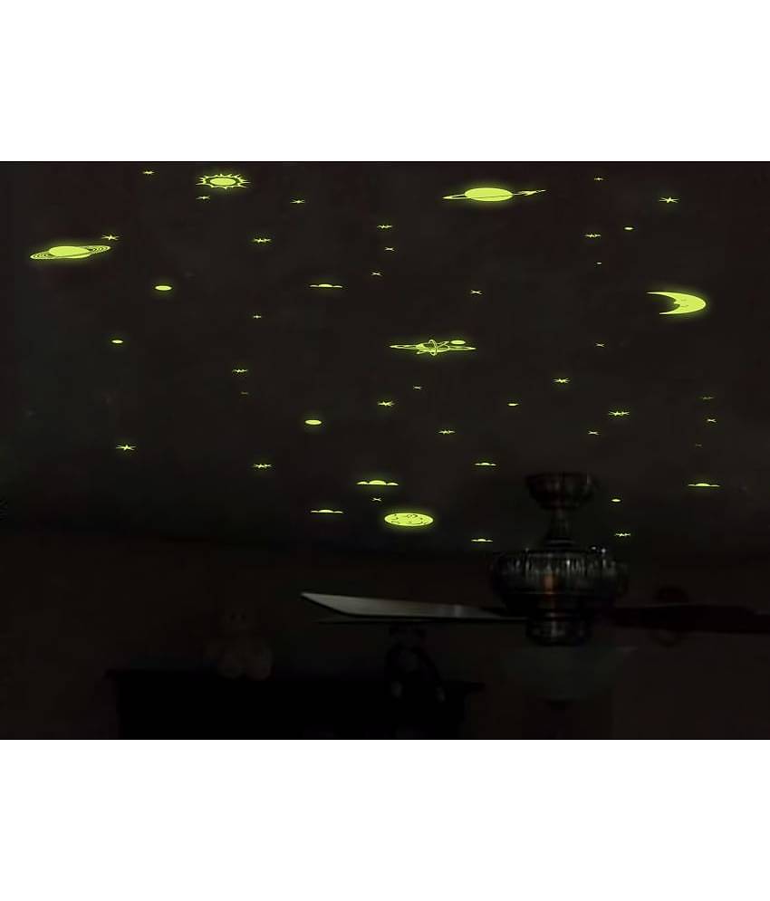 WallDesign moon & stars Moon & Stars Sticker ( x cms )