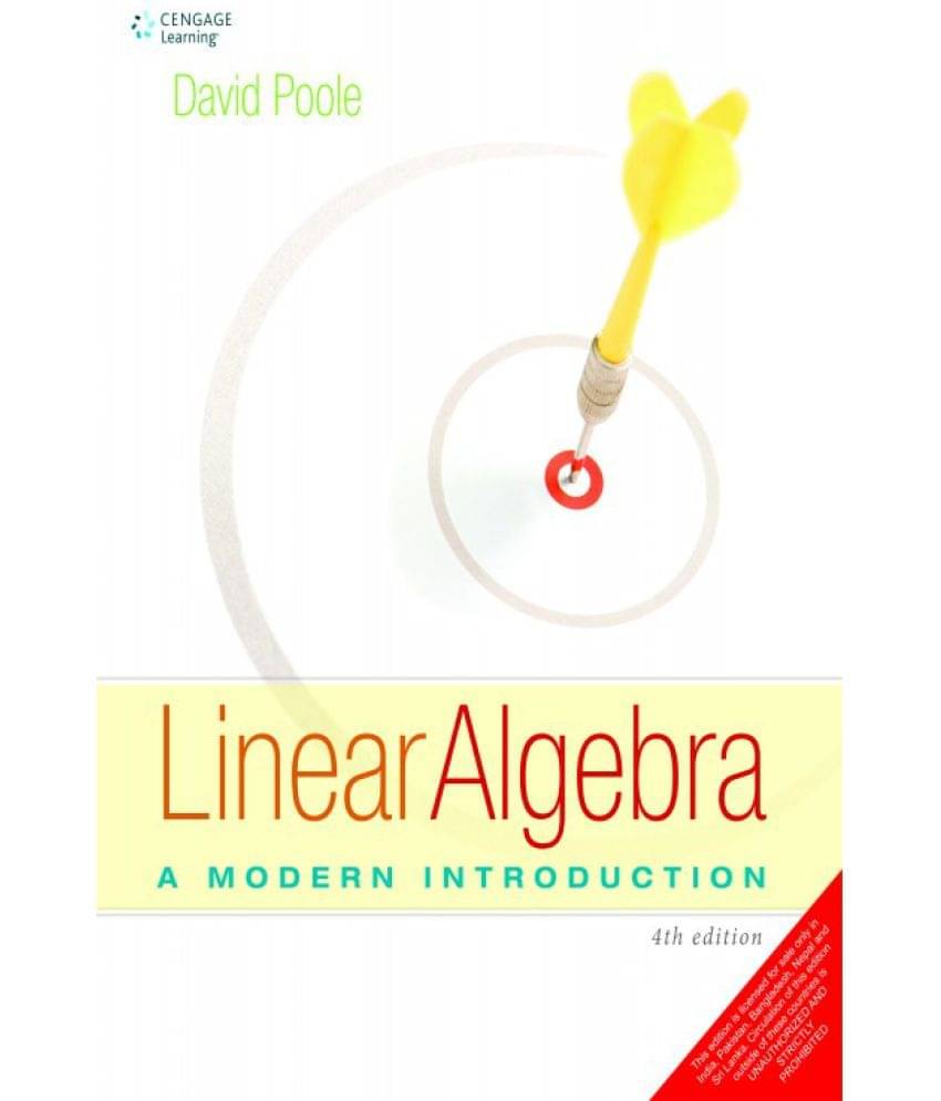 Linear Algebra A Modern Introduction Linear Algebra A Modern Introduction