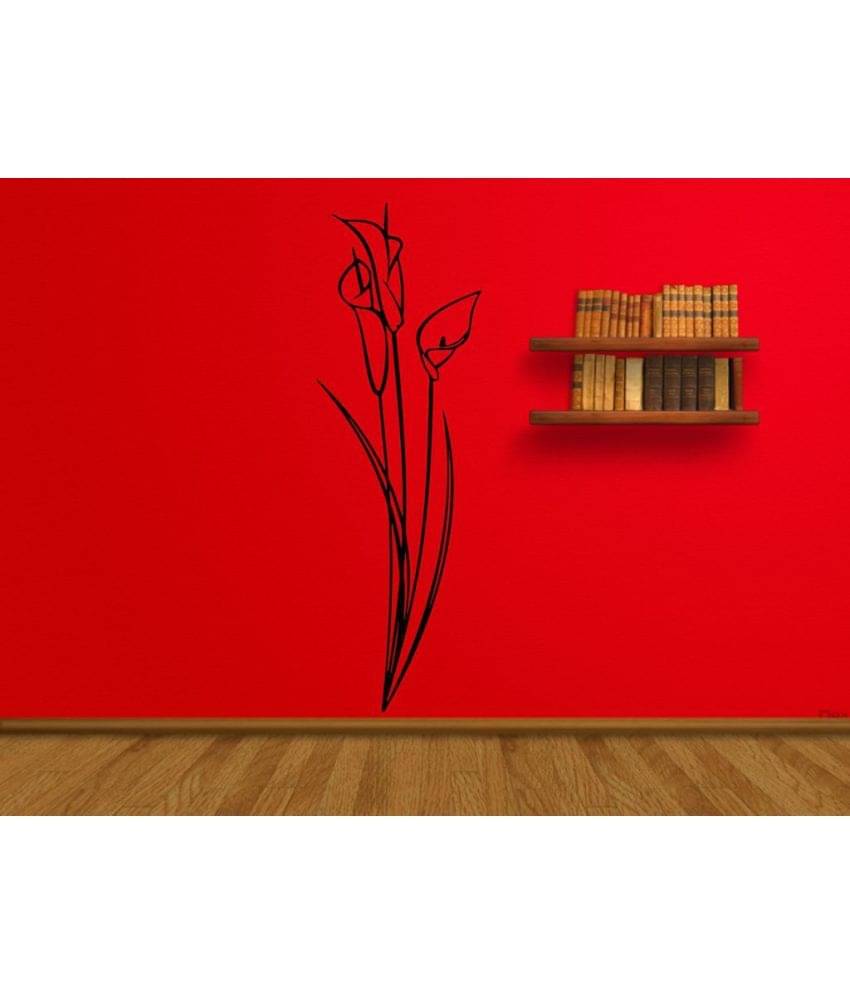     			Decor Villa Flower Vinyl Wall Stickers