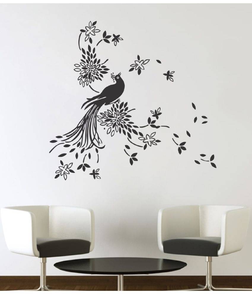     			Decor Villa Cute Peacock Vinyl Wall Stickers