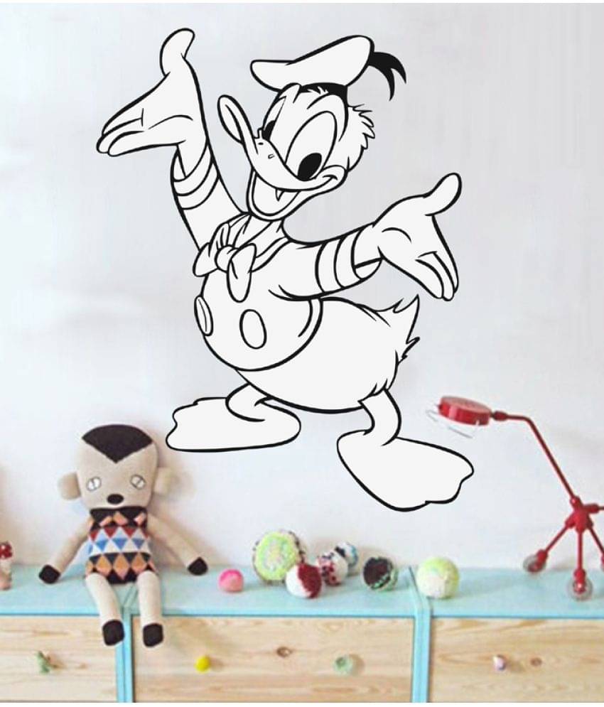     			Decor Villa Donald Duck Vinyl Wall Stickers