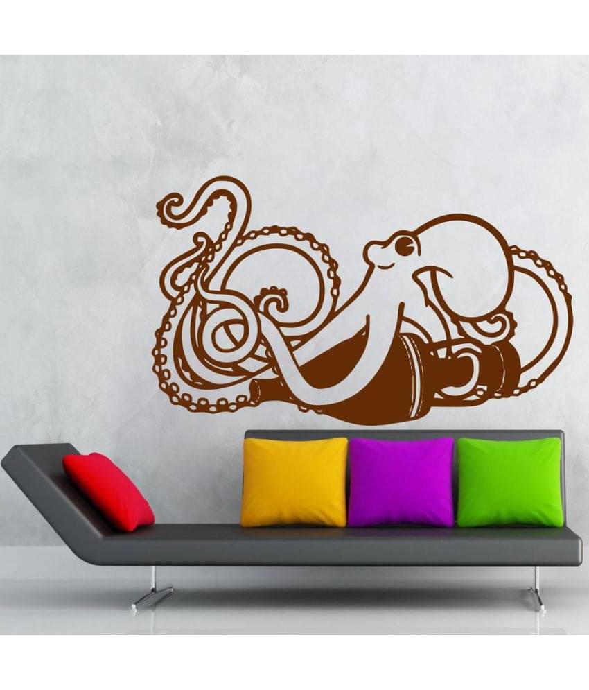     			Decor Villa Octopus Vinyl Wall Stickers