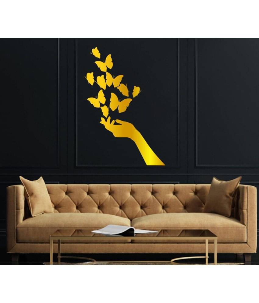     			Decor Villa 20 hand butterfly Vinyl Wall Stickers