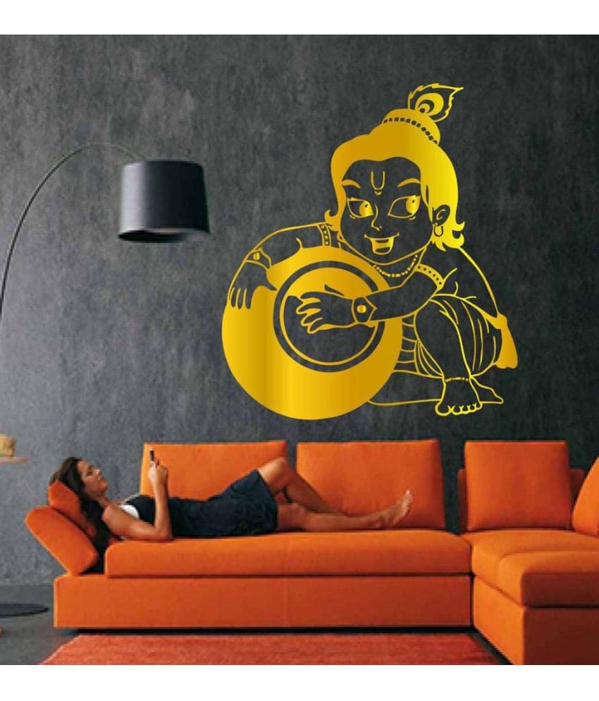     			Decor Villa Bal krishna Vinyl Wall Stickers