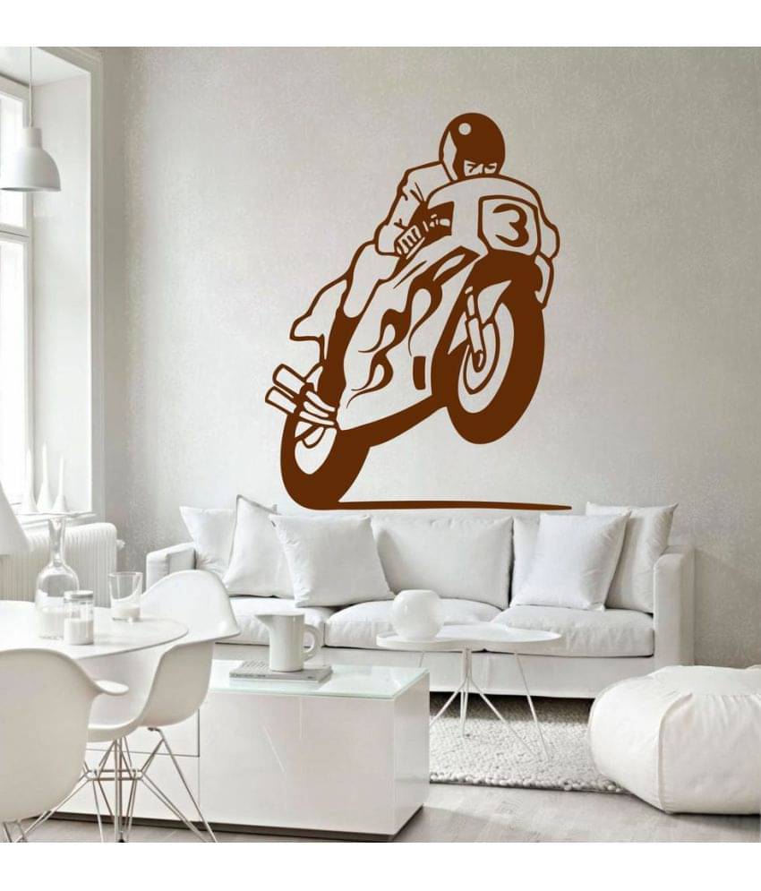     			Decor Villa Bike no 4 Vinyl Wall Stickers