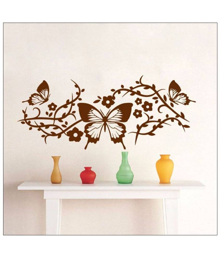     			Decor Villa Butterflay on Wall Vinyl Wall Stickers
