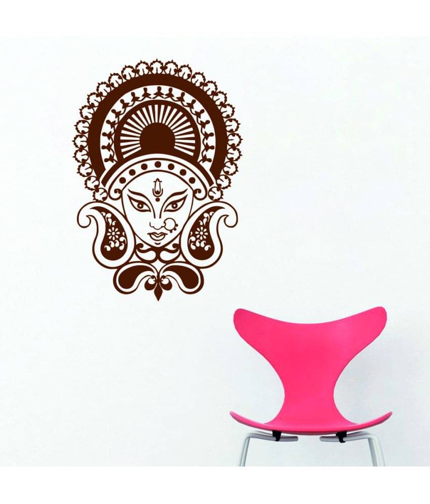     			Decor Villa Durga mata ji Vinyl Wall Stickers
