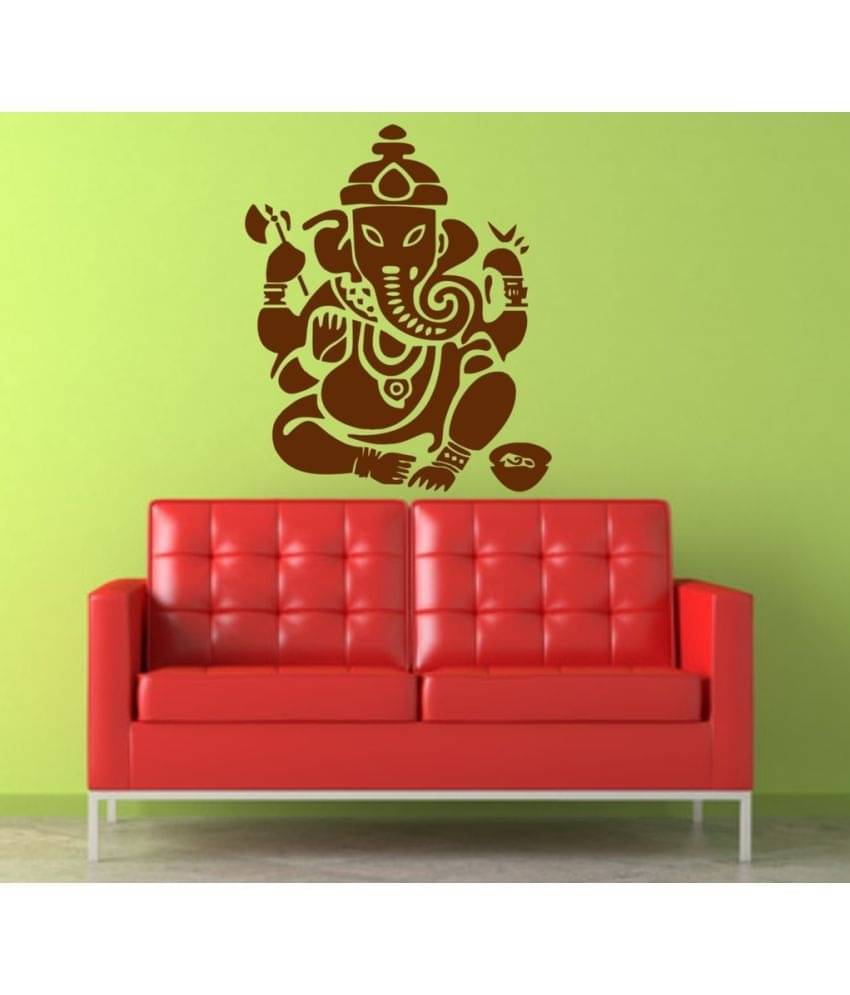     			Decor Villa Ganesh Ji God Vinyl Wall Stickers