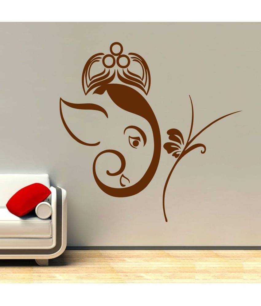     			Decor Villa Ganesh Ji Vinyl Wall Stickers