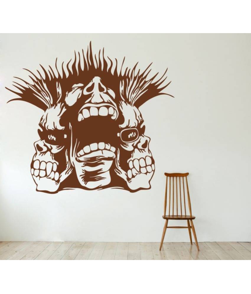     			Decor Villa Ghost Faces Vinyl Wall Stickers