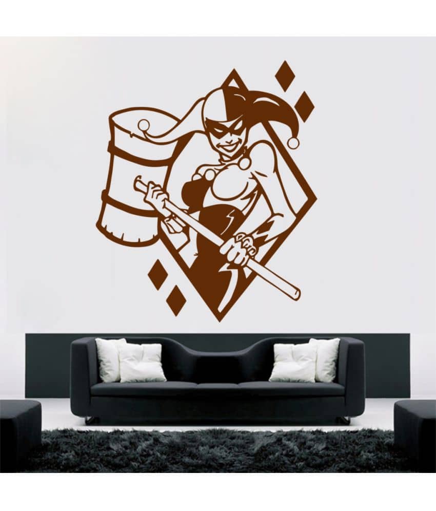 Decor Villa Joker Female Vinyl Wall Stickers
