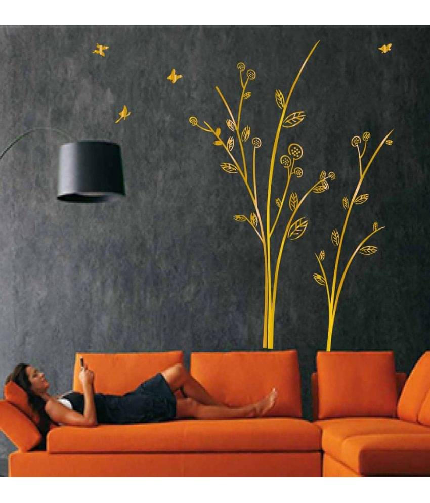     			Decor Villa Leaves Vinyl Wall Stickers