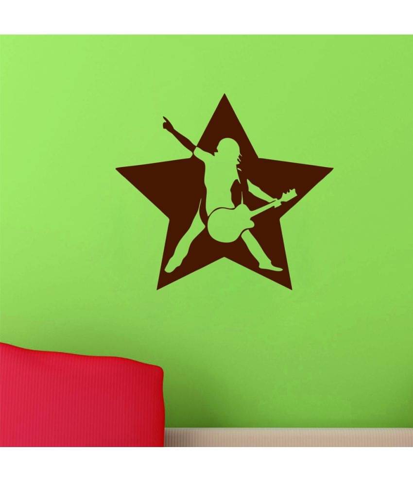     			Decor Villa Music rock Vinyl Wall Stickers