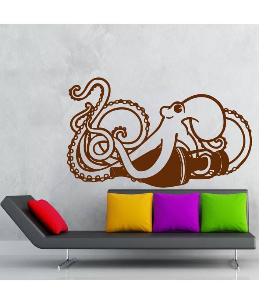     			Decor Villa Octopus Vinyl Wall Stickers