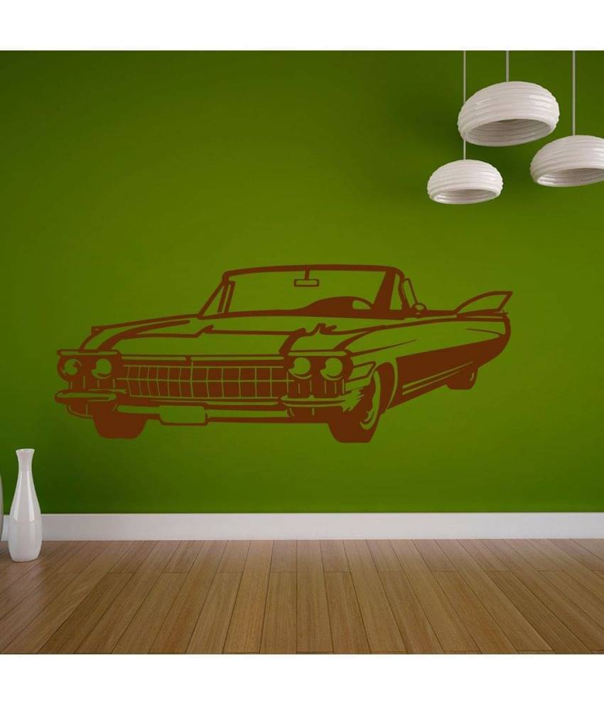     			Decor Villa Open Car Vinyl Wall Stickers