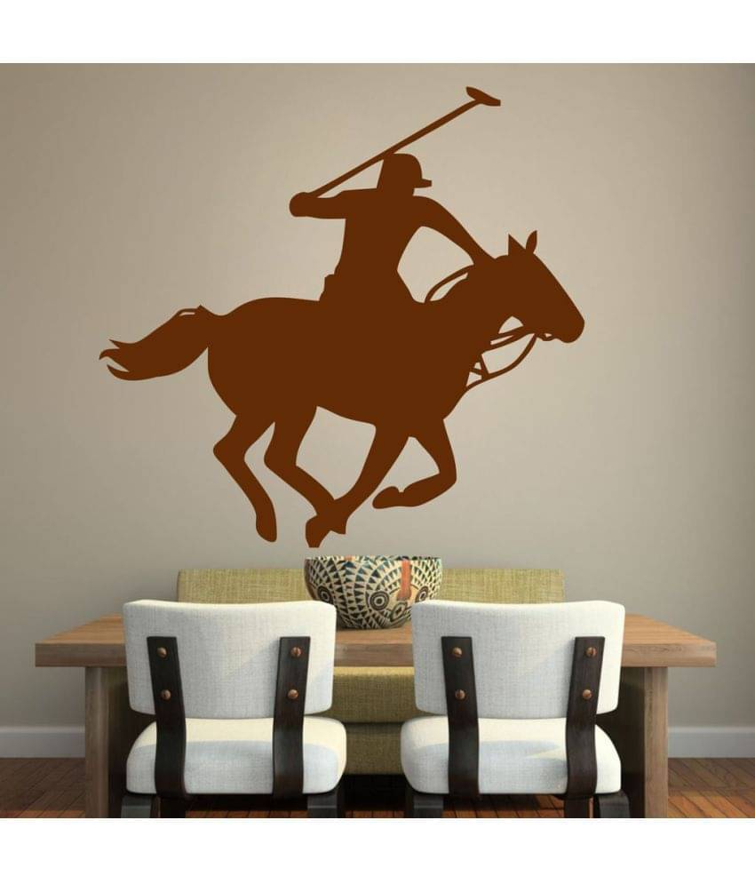     			Decor Villa Polo Rider Vinyl Wall Stickers