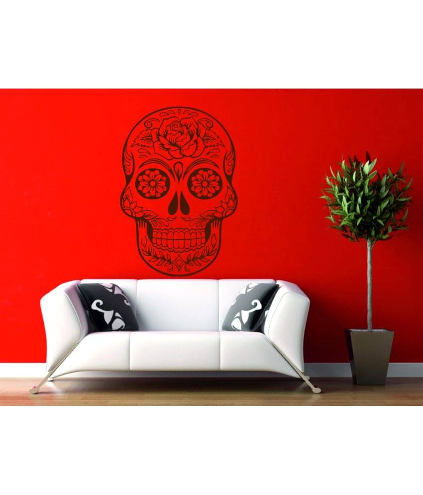     			Decor Villa Skill face Vinyl Wall Stickers