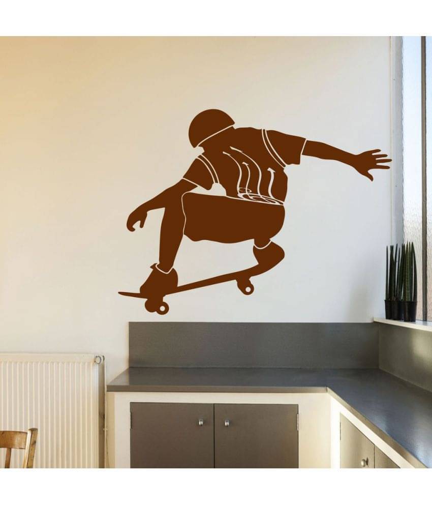     			Decor Villa Skting boy Vinyl Wall Stickers