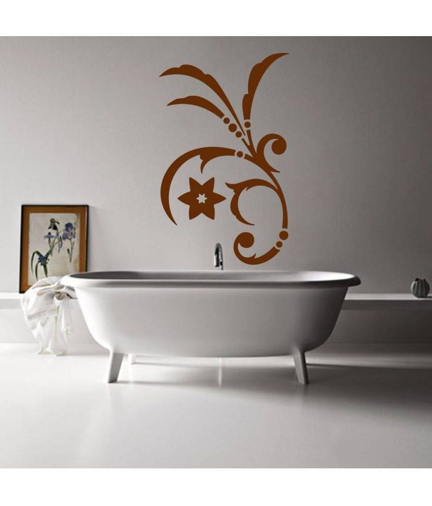     			Decor Villa Star with Leef Vinyl Wall Stickers
