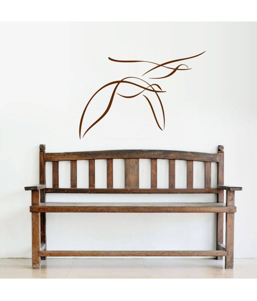     			Decor Villa Two Flying Bird Art Vinyl Wall Stickers