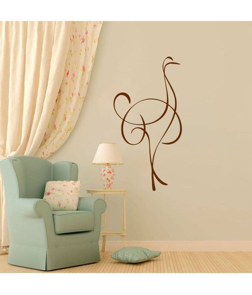     			Decor Villa Watar Bird Art Vinyl Wall Stickers