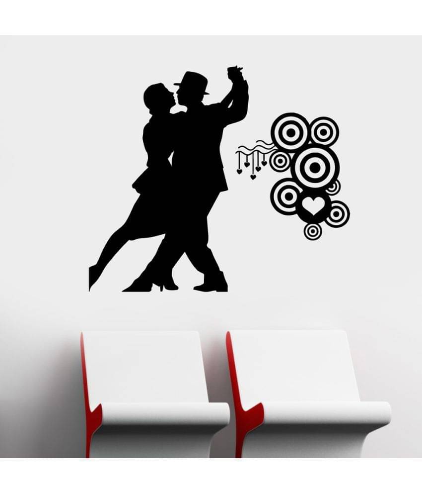     			Decor Villa Danceing couple Vinyl Wall Stickers
