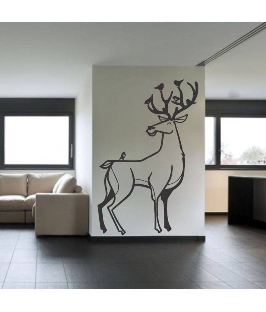     			Decor Villa Dear with birds Vinyl Wall Stickers
