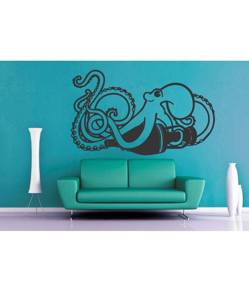     			Decor Villa Octopus Vinyl Wall Stickers
